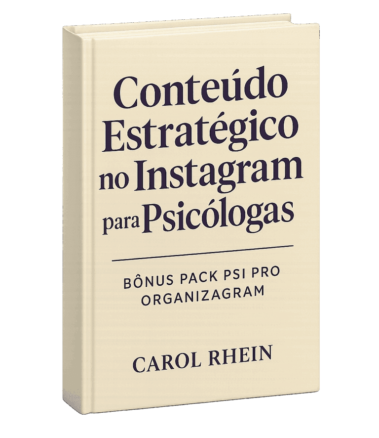 E-book: Conteudo Estrategico para Psicologas